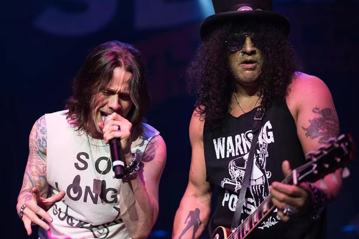 Slash, guitarrista do Guns N' Roses, fará show em Belo Horizont em 2024 com o projeto Myles Kennedy & The Conspirators (Foto/Divulgação)