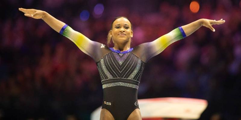 Foi a segunda medalha de Rebeca no Pan, pois ela ficou com a prata na competição por equipes (Foto/Arquivo)