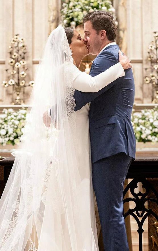 Neste fim de semana os queridos Maria Flávia Seabra e Luiz Flávio Cordeiro Fernandes celebraram sua união com festa deslumbrante na capital Paulista (Foto/Divulgação)