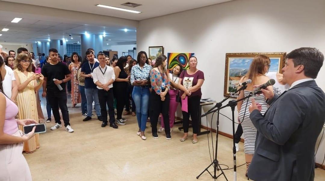 Juiz Fabiano Veronez ressalta a importância dos servidores do Judiciário (Foto/Divulgação)