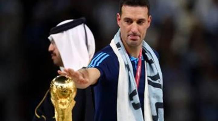 A Argentina de Lionel Scaloni continua líder com 1.861,29 pontos e o Brasil agora só tem 1.861,29 ocupando o 3º lugar (Foto/Jornal Olé)