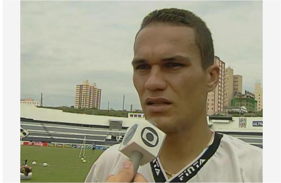 Alexandro Marques de Oliveira foi capitão do Vasco no título Carioca de 2003. (Foto/Reprodução/TV Globo)