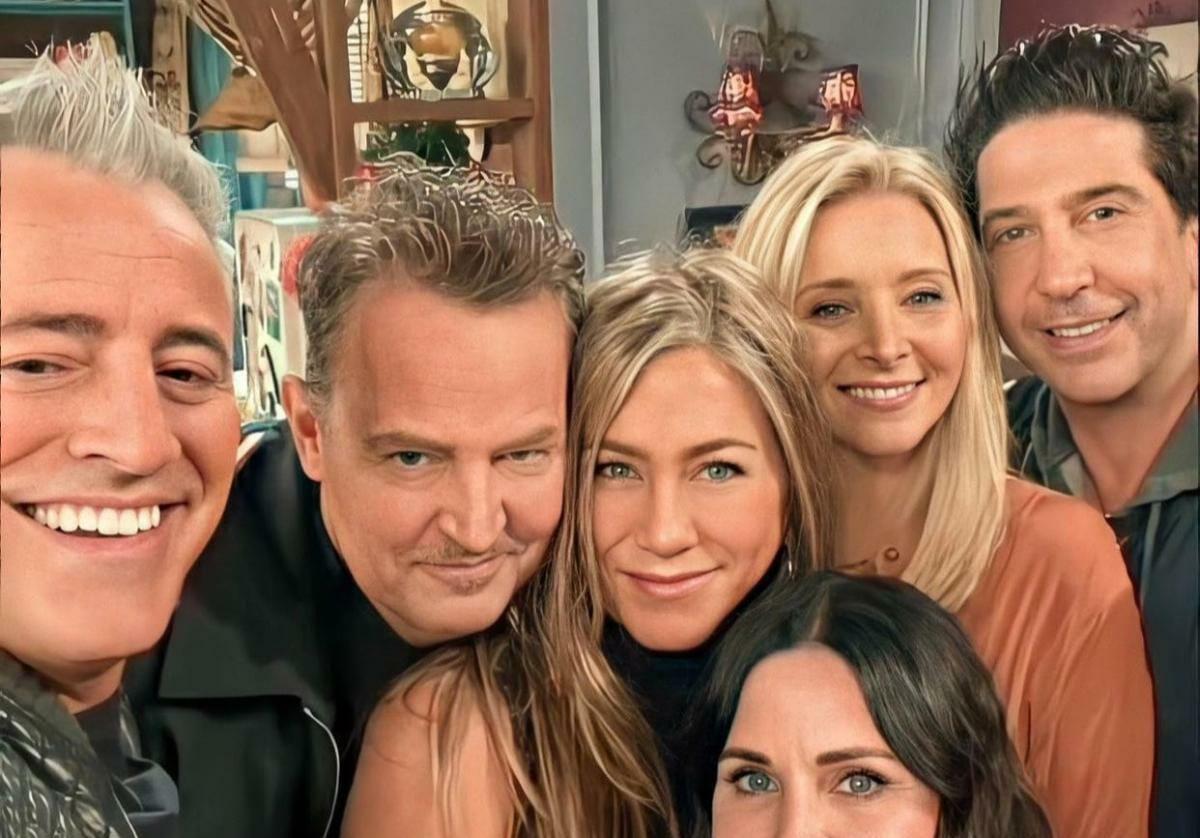 Elenco de Friends - Matt Le Blanc, Matthew Perry, Jennifer Aniston, Lisa Kudrow, Courtney Cox e David Schwimmer (Foto/Divulgação)