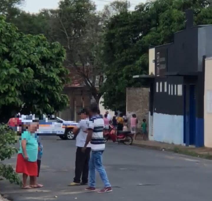 Homicídio no bairro Chica Ferreira (Foto/Reprodução Redes Sociais)