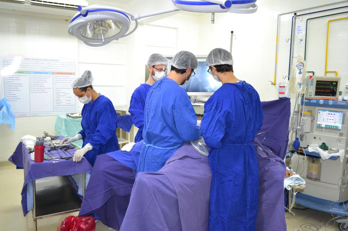 Cirurgia no Hospital de Clínicas da UFTM (Foto/Divulgação)