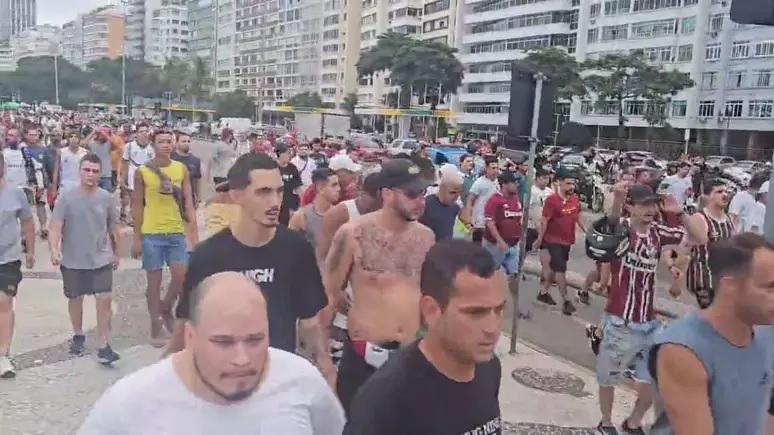 Cerca de 100 mil argentinos estão no Rio de Janeiro para acompanhar o jogo ente Fluminense e Boca Juniores ((Foto Facebook))