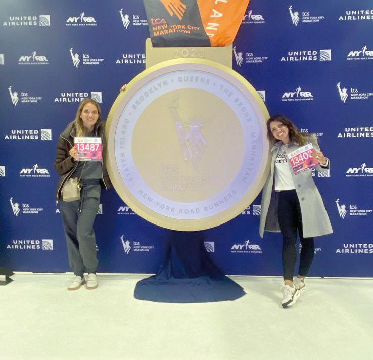 Ana Beatriz Guido Simões e Erlana Veras foram de Uberaba para o mundo, as queridas atletas foram disputar a concorrida Maratona de Nova York, o coraçao enche de orgulho dessas lindas (Foto/Arquivo Pessoal)