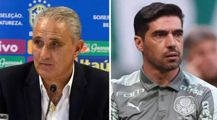 Dois grandes técnicos Tite e Abel Ferreira se encontram logo mais no Maracanã (Tite e Abel Ferreira)