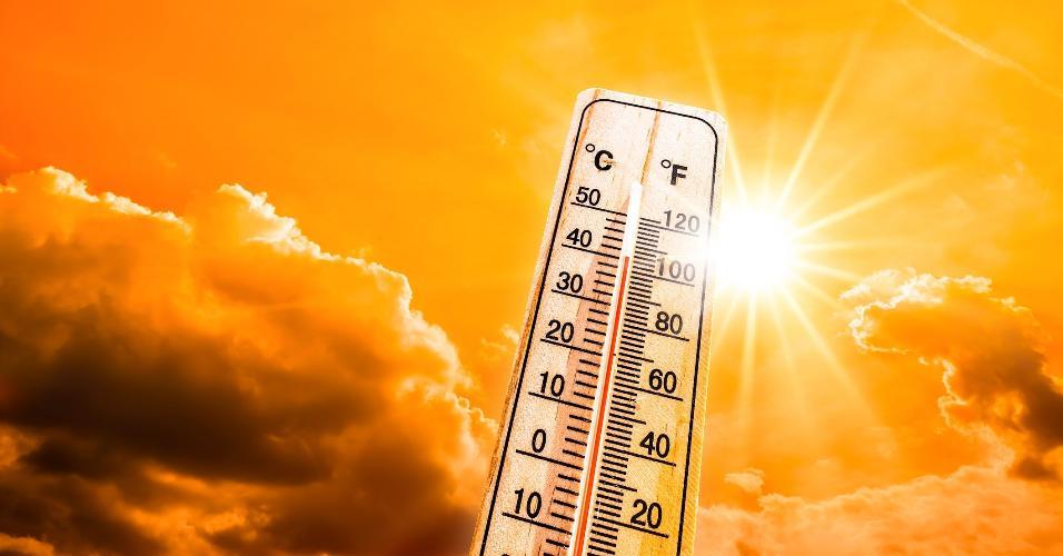 Temperatura prevista para 39 e 40 graus, acompanhada por baixa umidade do ar nesta quinta-feira (9) (Foto/Ilustrativa)