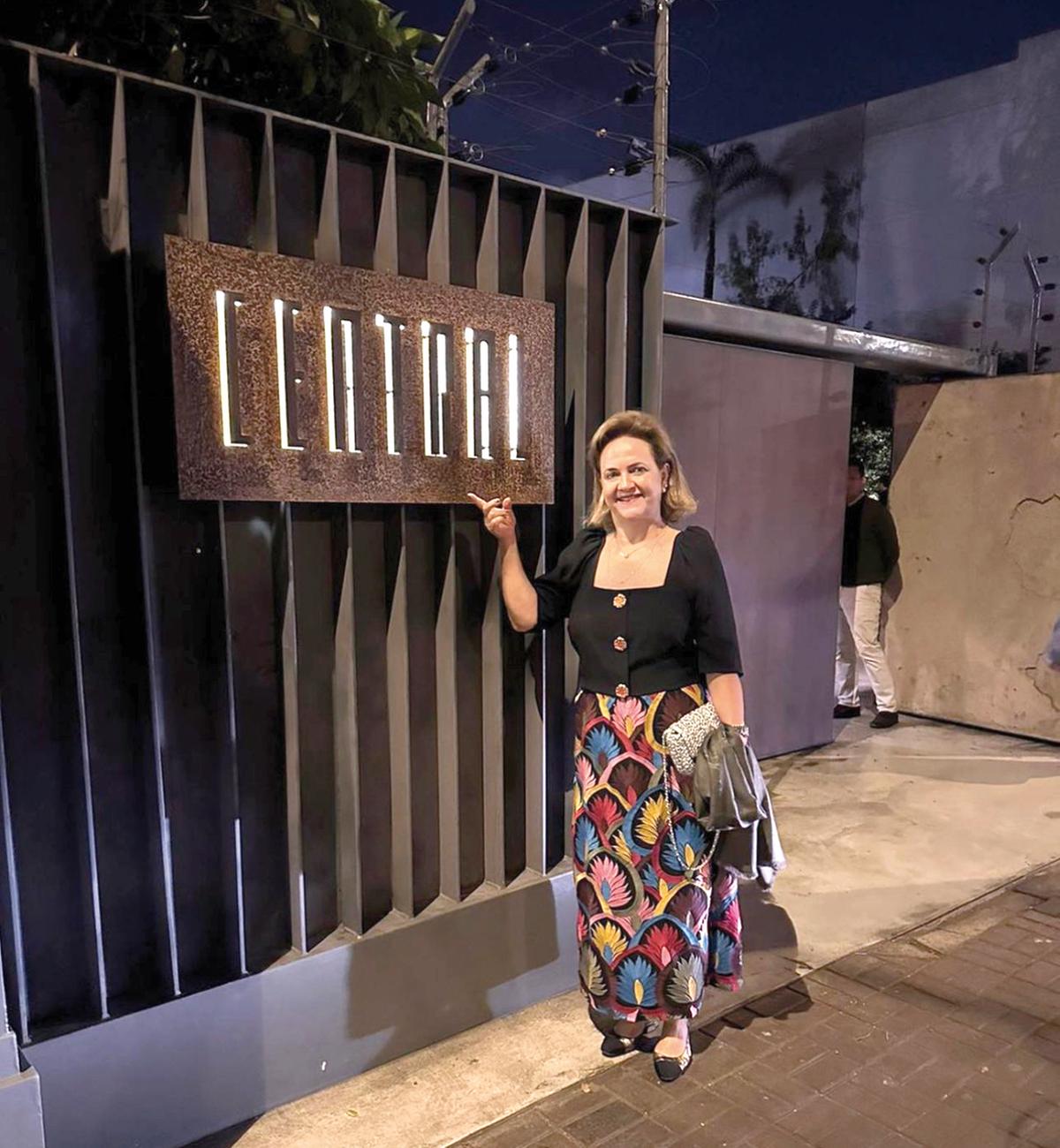 A querida Simone Cartafina também esteve viajando pelo Peru e aprovieitou para conhecer o restaurante Central, que está em 1º lugar na lista dos 50 mellhores restaurantes do mundo (Foto/Arquivo Pessoal)