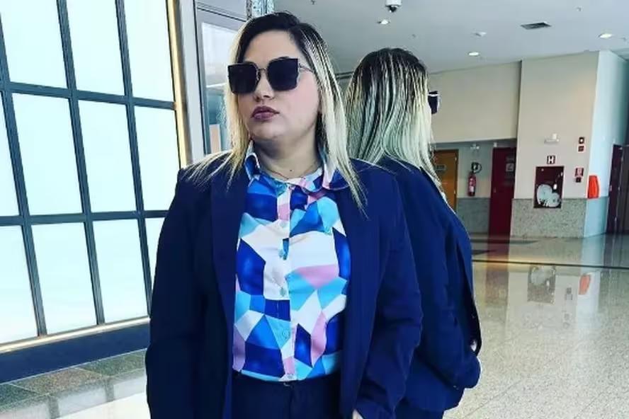 Na imagem, Luciane Barbosa Farias, conhecida como a “dama do tráfico” no Amazonas (Foto/Reprodução)