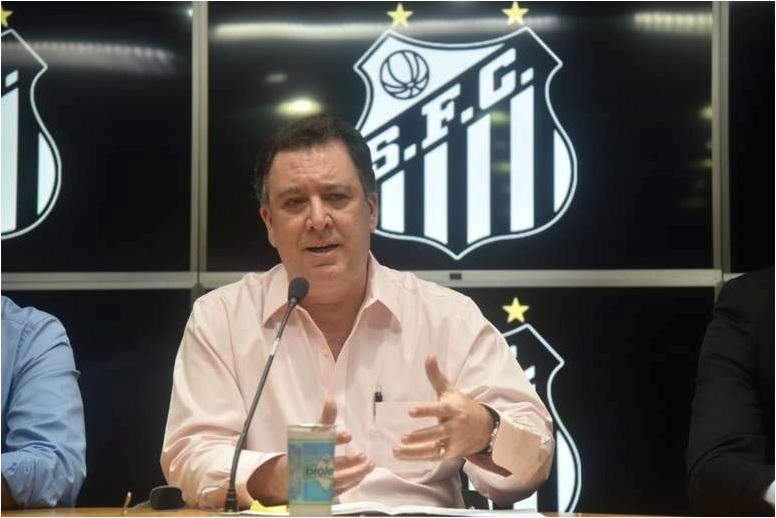 Quatorze anos depois, Marcelo Teixeira está de volta à Vila Belmiro. (Foto/Ivan Storti/Santos FC/Esporte News Mundo)