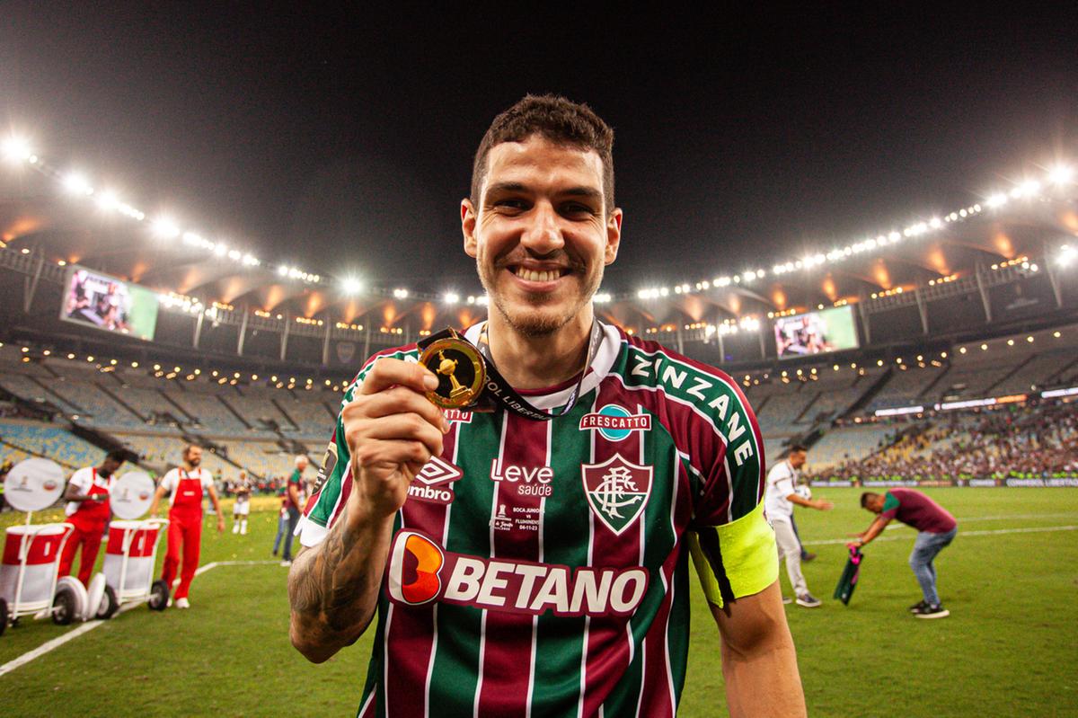 Suspenso no FlaFlu, Nino não defende o Fluminense hoje contra o São Paulo. (Foto/Marcelo Gonçalves/Fluminense)