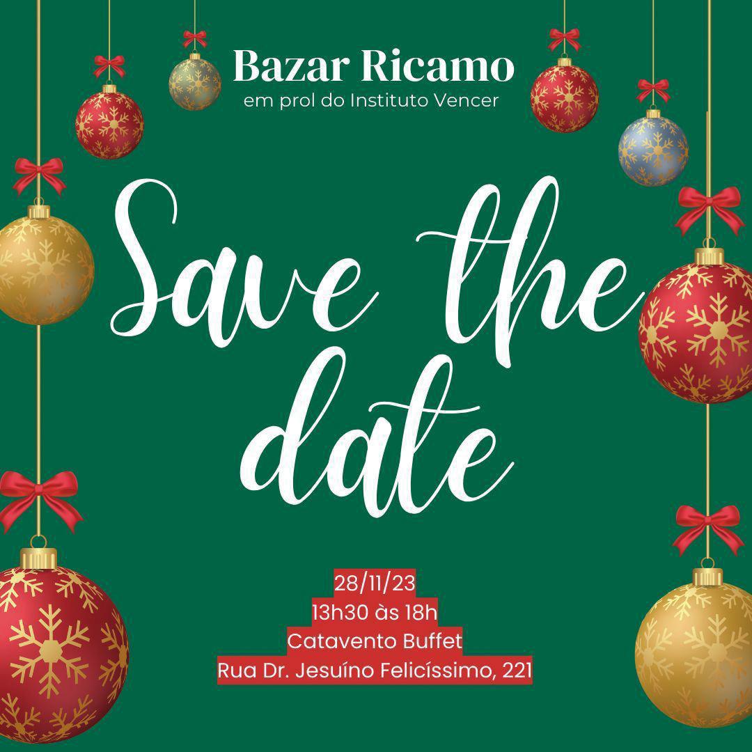 Está aberta a temporada mais linda e recheada de trabalhos manuais feitos com amor. Nesta coluna, dois convites imperdíveis de bazares beneficentes a entidades com trabalho sério, que tem opções lindas para você presentear no natal e ainda ajudar a quem precisa. Nos encontramos por lá (Foto/Divulgação)