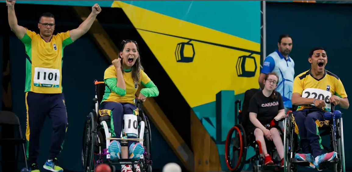 Parapan Brasil quebra recorde de medalhas e bocha vai a Paris 2024