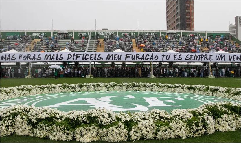 A Arena Condá irá abrir seus portões para que as homenagens sejam prestadas pela comunidade (Foto/Beto Barata Pr/Jornal “A Crítica”)