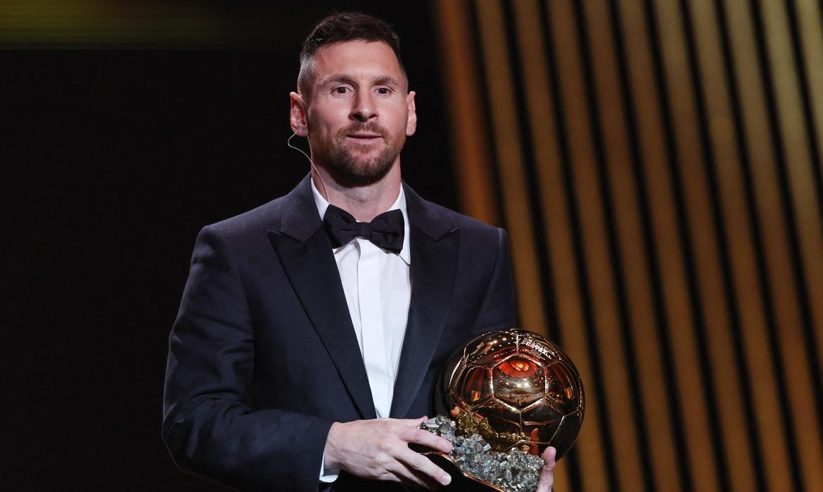 Messi, será o primeiro atleta de futebol masculino a vencer a premiação (Foto/Reuters/Stephanie Lecocq)