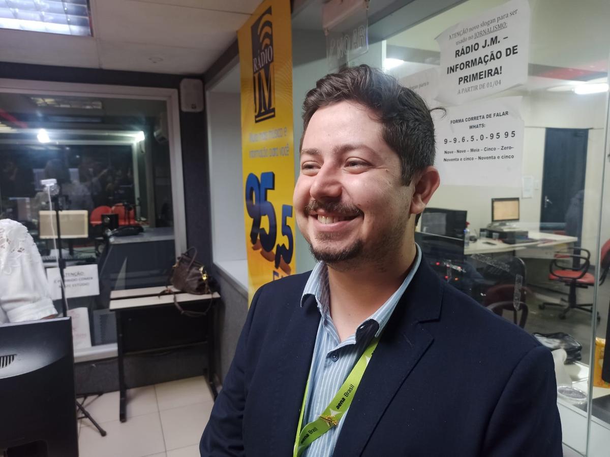 Representante da empresa concessionária, Guilherme Zapola, concedeu entrevista à Rádio JM (Foto/Jornal da Manhã)