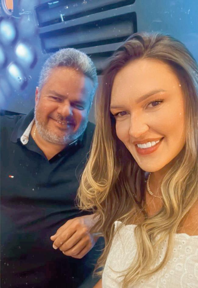 Quem também está aproveitando a valer é o casal Nelber Bessa e Lorena Prata (Foto/Arquivo Pessoal)