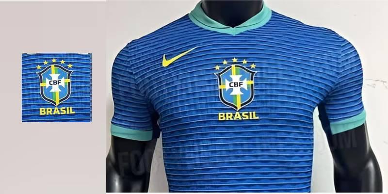 Suposta camisa da Seleção Brasileira vazou na internet (Foto/Reprodução/Footy Headlines)