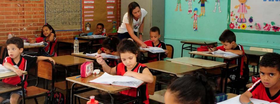 Escola estadual (Foto/Omar Freire/Imprensa MG)