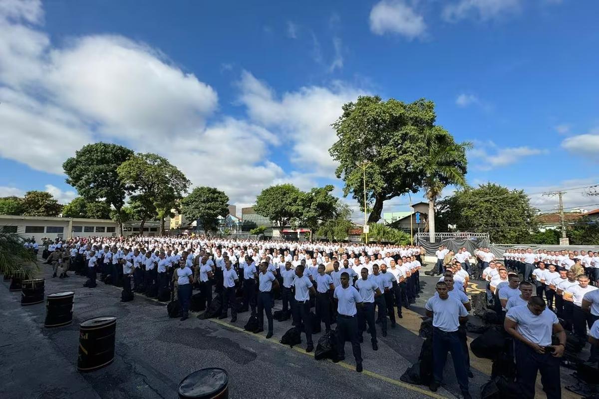 Quase 3 mil pessoas iniciam carreira na Polícia Militar (Foto/PMMG/Divulgação)