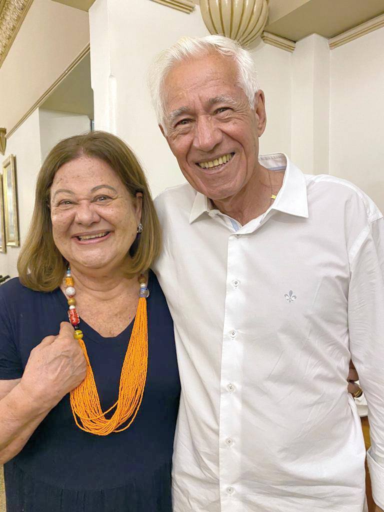 Maria Célia cunha e Pedro Carneiro (Foto/Divulgação)