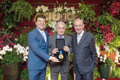 Paolinelli também foi um dos grandes homenageados da noite (Foto/Arthur Matos/Francis Prado)