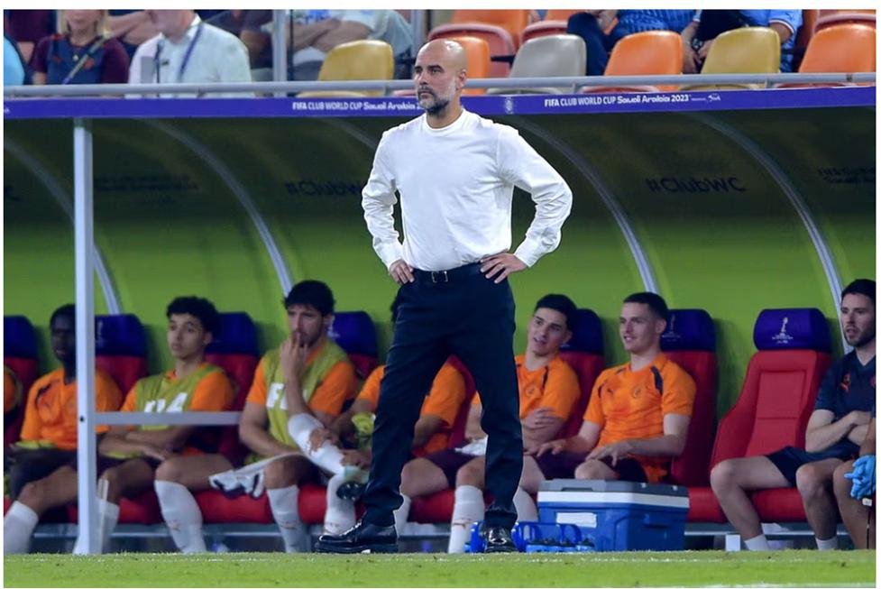 O técnico Pep Guardiola optou por "descanso" nesta quarta-feira e disse para seus jogadores dormirem bastante (Foto/PA Wire/Fio PA)