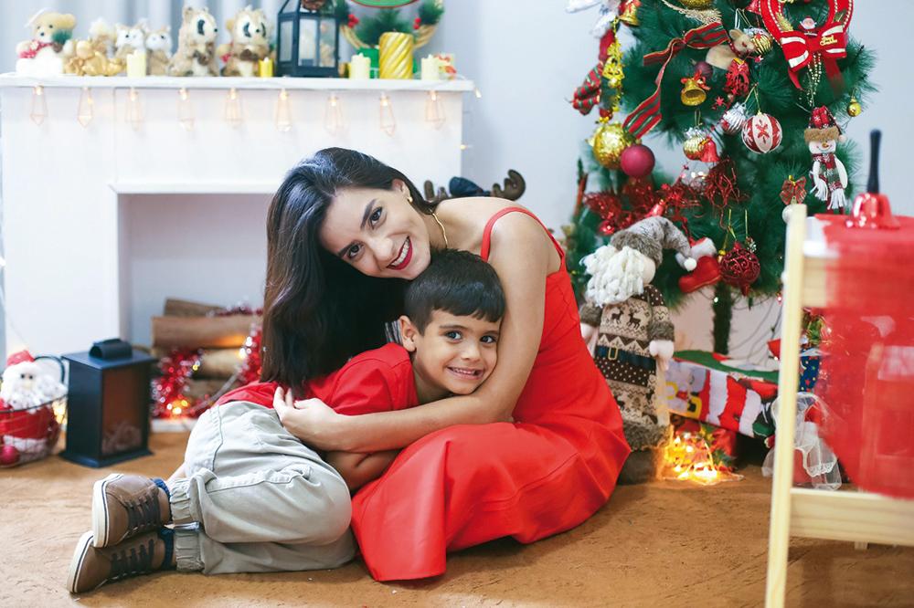 Arthur Rezende Luiz e Camila Alves Rezende, arrasando neste Natal (Foto/Stella Barbosa)