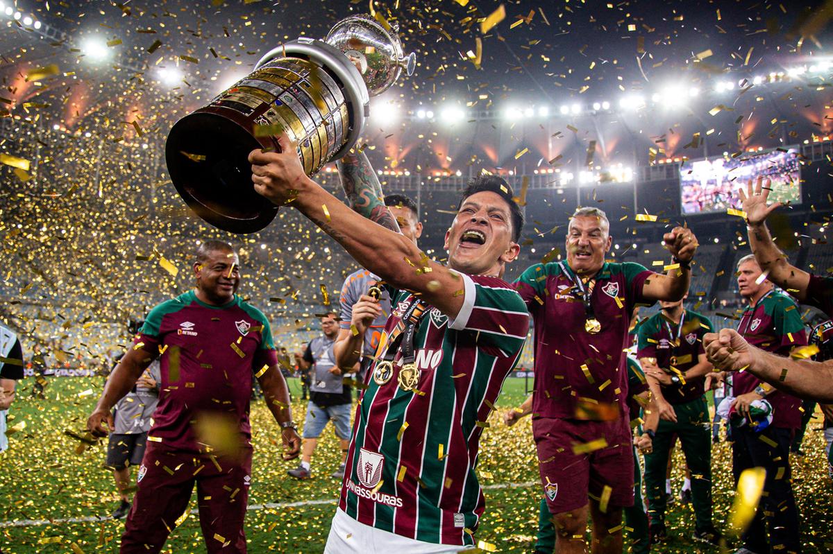 Cano foi eleito o Rei da América em 2023 (Foto/ Marcelo Gonçalves / Fluminense)