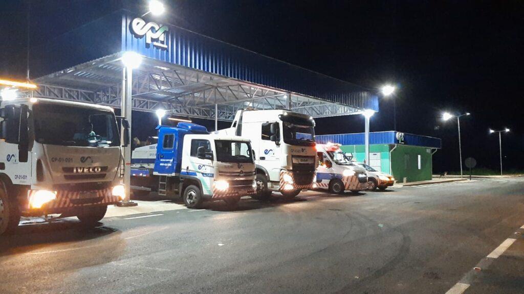 Concessionária das rodovias estaduais manteve estrutura reforçada durante o fim de semana prolongado do ano-novo (Foto/Divulgação)