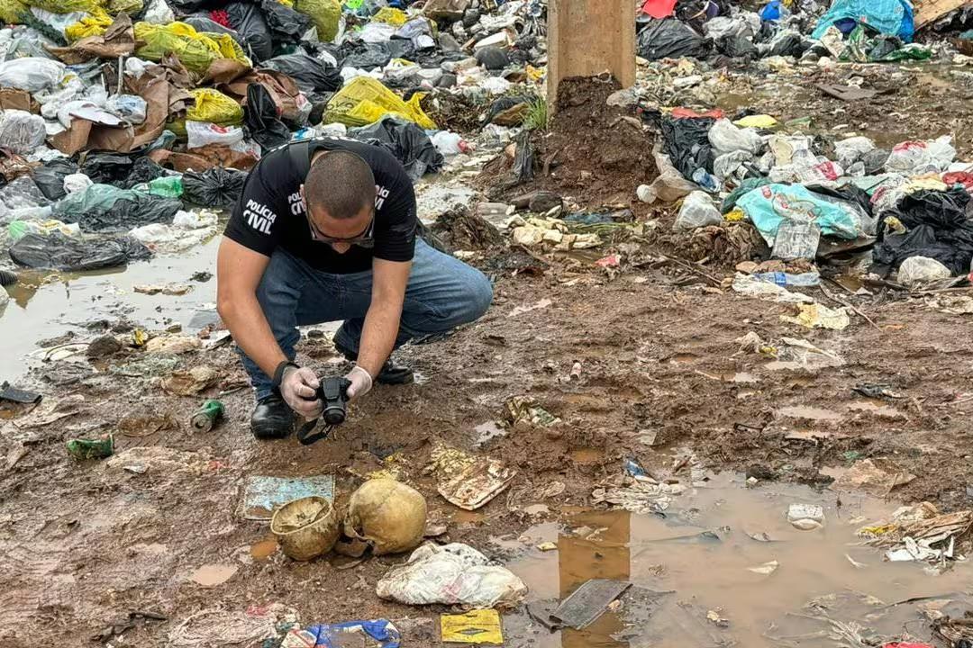 Polícia encontra mais dois crânios humanos em Governador Valadares (Foto/PMMG/Divulgação)