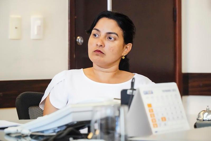 Secretária municipal de Saúde, Valdilene Rocha, diz que a telemedicina pode ser útil para a redução da fila eletrônica (Foto/Reprodução)