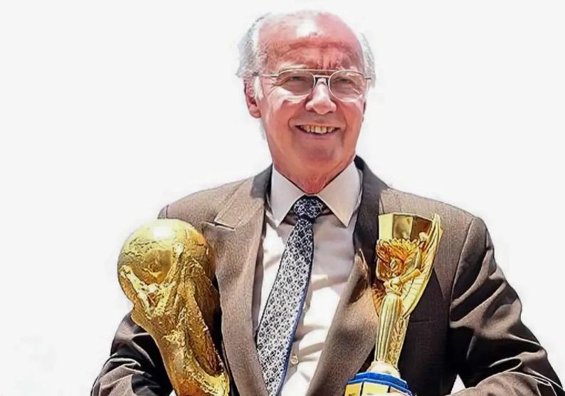 Mário Jorge Lobo Zagallo foi um brilhando jogador e técnico (Foto/Instagran-ZagalloOficial)