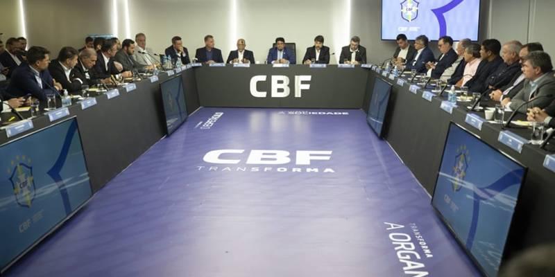 O dirigente classificou o encontro como produtivo e disse que clubes e CBF acabam saindo fortalecidos desta situação (Foto/Leandro Lopes/CBF)