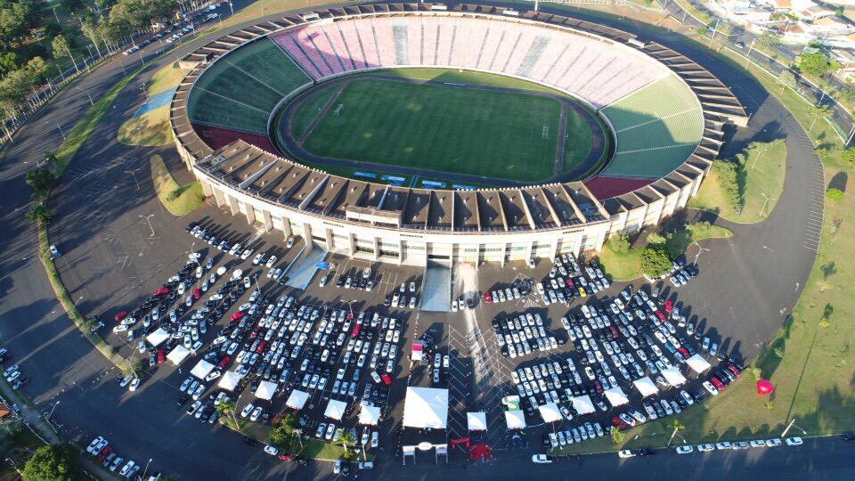 Maracanã, no Rio de Janeiro, PQ do Sabiá, em Uberlândia (Foto), e Mané Garrincha (Brasília), foram cotados (Foto/Prefeitura de Uberlândia)