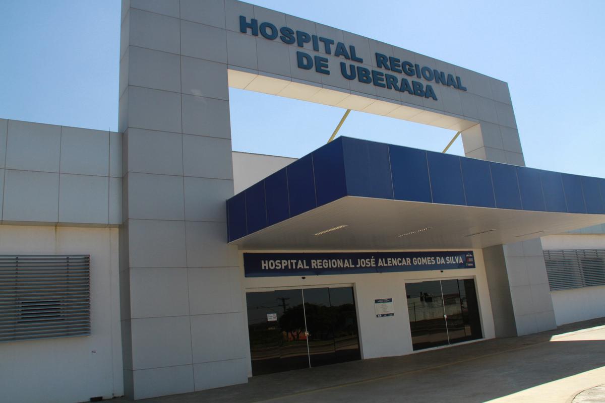 Hospital Regional José Alencar Gomes da Silva, onde a Funepu compartilhava a gestão com a Sociedade Educacional Uberabense (Foto/Arquivo)