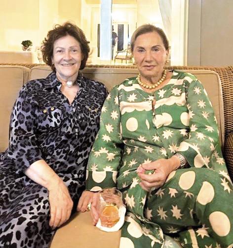 As avós do aniversariante, Velma Hial e Aída de Paiva Abreu (Foto/Reprodução)
