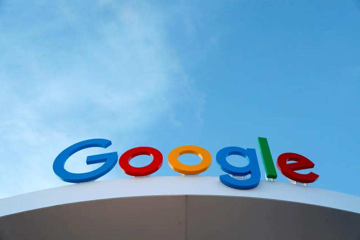 Logo do Google na CES 2024, em Las Vegas (Foto/REUTERS/Steve Marcus)