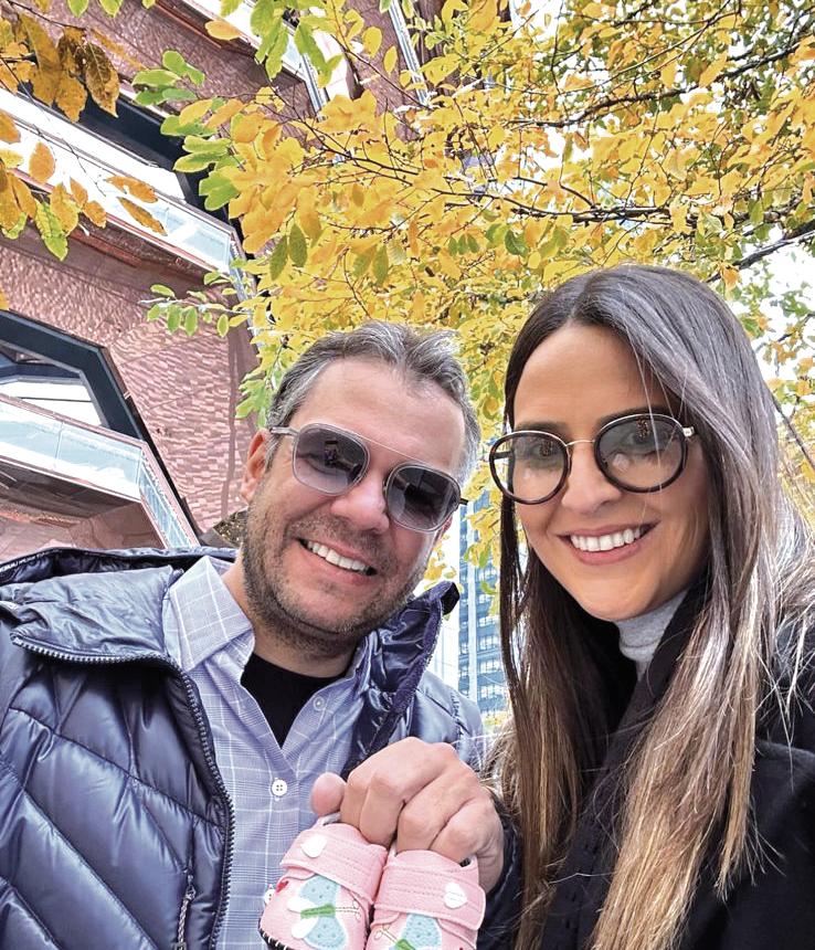 Mariana Caixeta e Fabrício Simões começaram o ano com presentão, o casal está à espera do primeiro baby (Foto/Arquivo Pessoal)