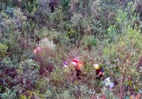 Corpo de Bombeiros resgatou grupo ilhado após cabeça d'água na Grande BH (Foto/Divulgação Corpo de Bombeiros)