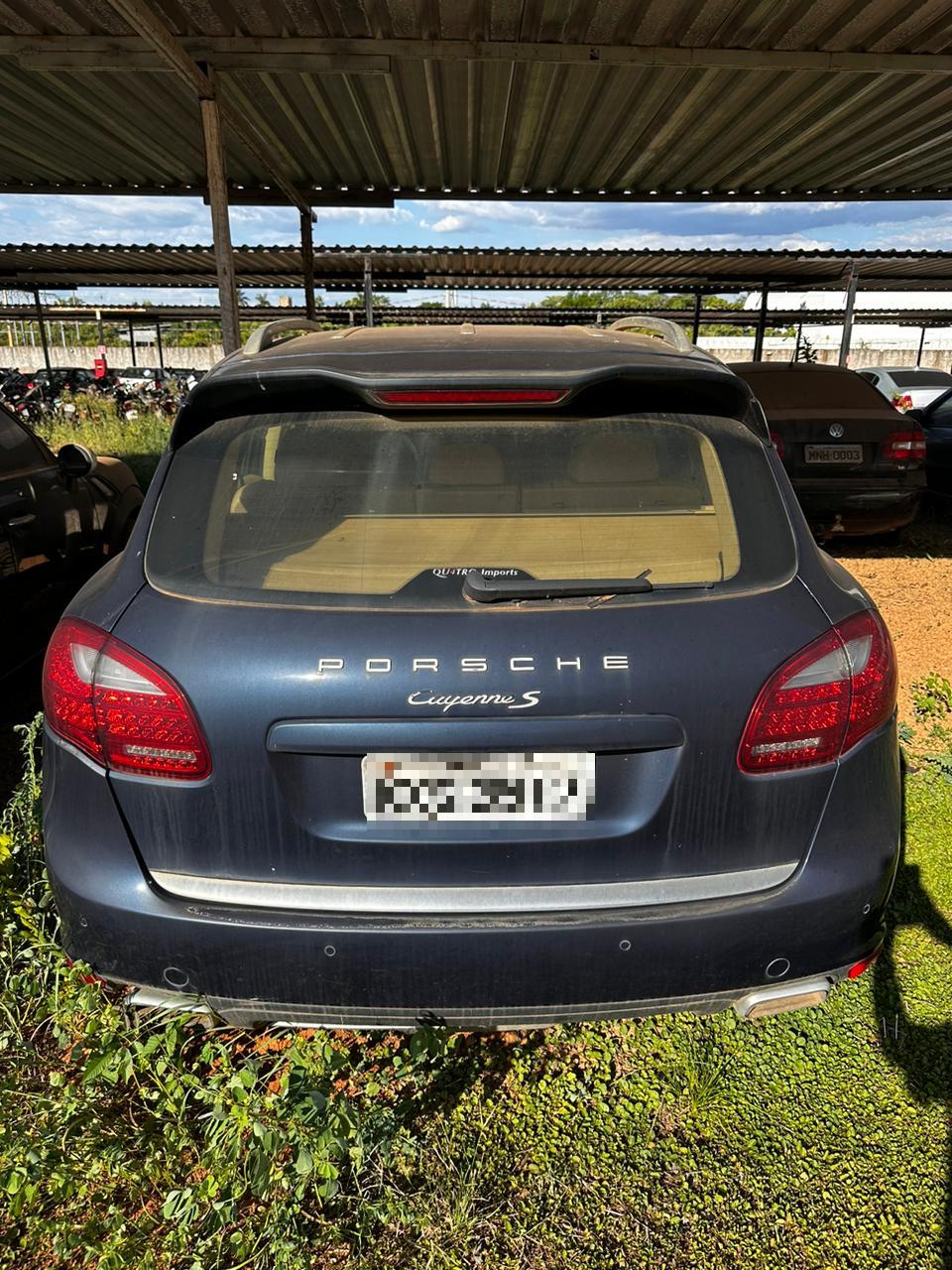 Porsche Cayenne 211 está entre as oportunidades do leilão da Sejusp (Foto/Divulgação Sejusp)