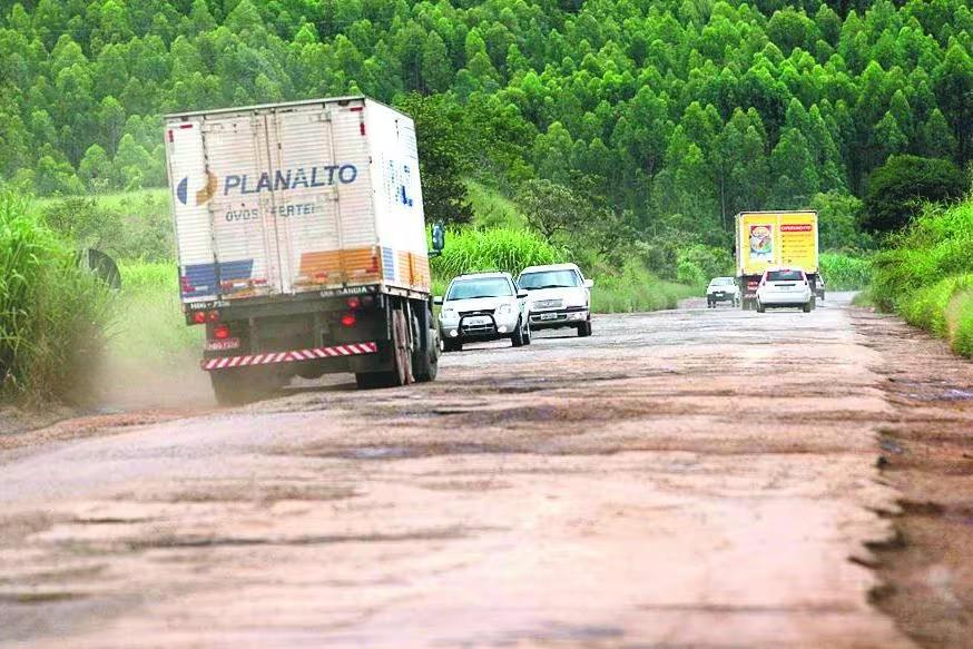 O estudo avaliou as condições das rodovias em todo o país em 2023 (Foto/PEDRO SILVEIRA/O TEMPO)