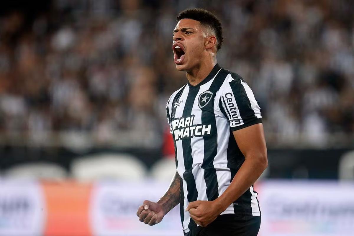 Luís Henrique, atacante, defendeu o Botafogo no ano passado (Foto/Vítor Silva/Botafogo)