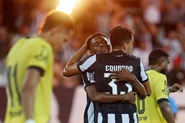 O gol da partida foi marcado pelo reforço Jeffinho, que retornou ao clube após dois anos (Foto/Reprodução)