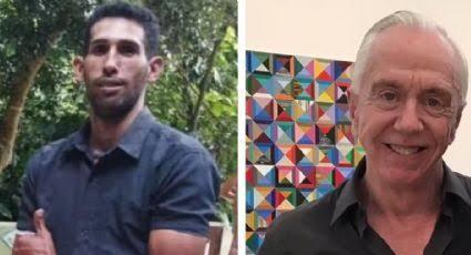 O cubano Alejandro Triana Trevez, preso em Uberaba, é acusado de matar com 18 golpes de faca branca o galerista americano Brent Sikkema, na capital fluminense, nega o crime, mas a Polícia Civil daquele estado não tem dúvidas de que ele é o autor (Fotos/Reprodução)