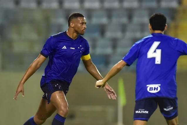 Pedrão foi o autor do gol do Cruzeiro na partida (Foto/Cruzeiro/Divulgação)