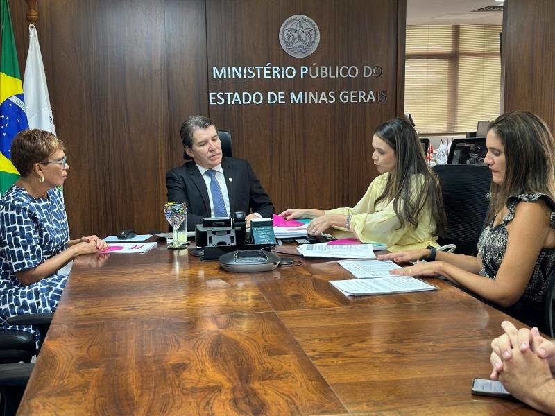 Estudo foi realizado mediante argumento da prefeita de Contagem, Marília Campos, durante audiência com o procurador-geral de Justiça, Jarbas Soares (Foto/Ruhan Carlos Botelho/PMC)