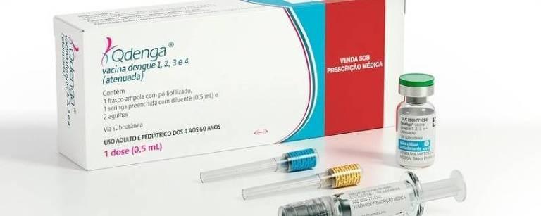 O Ministério da Saúde informou que adquiriu todos os 5,2 milhões de doses do imunizante, chamado Qdenga, disponíveis pelo fabricante para este ano (Foto/Reprodução)